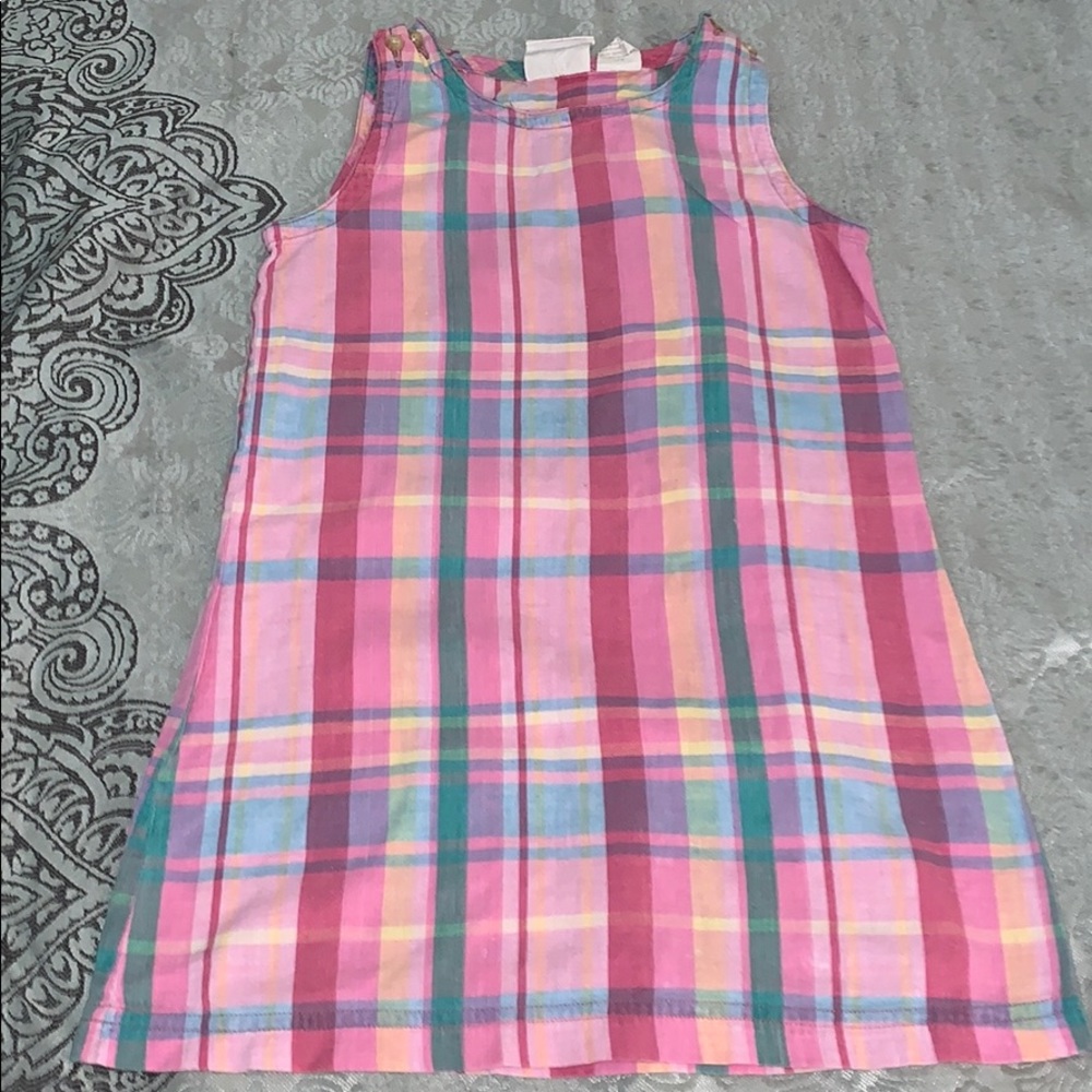 Girls Plaid Dress